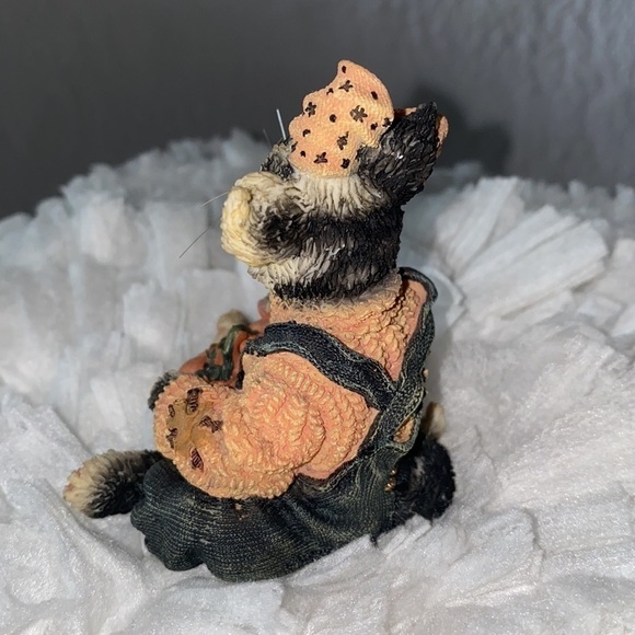 Boyd's Bears & Friends Purrstone Collection Halloween Kitty Cat O'Lantern Figure - Picture 4 of 7